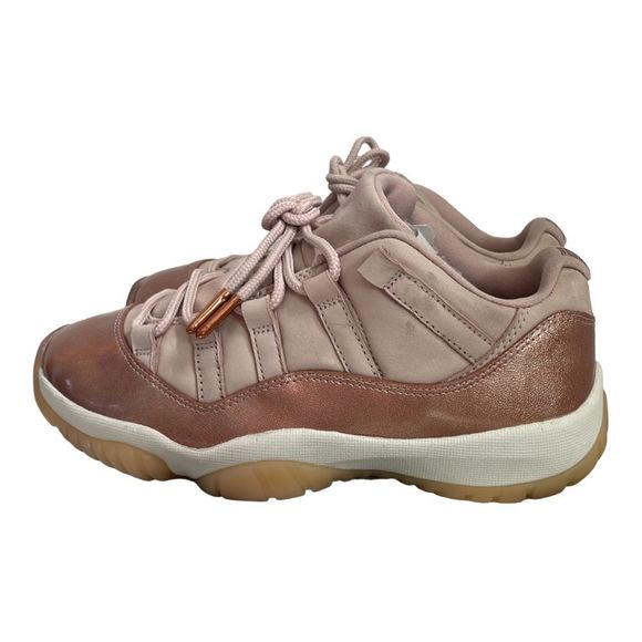 Nike Air Jordan XI 11 Retro Low Size 7.5 AH7860-105 Rose Gold - Picture 2 of 8